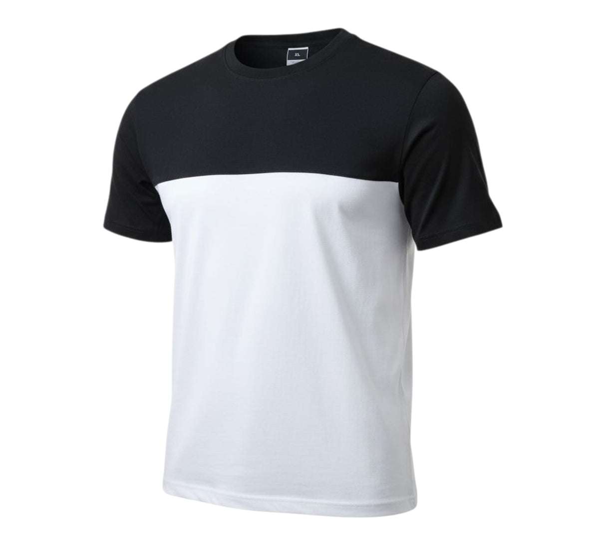 Remera confort combinada