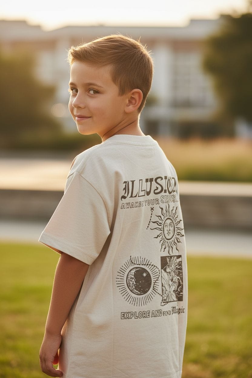 Remera estampada kids