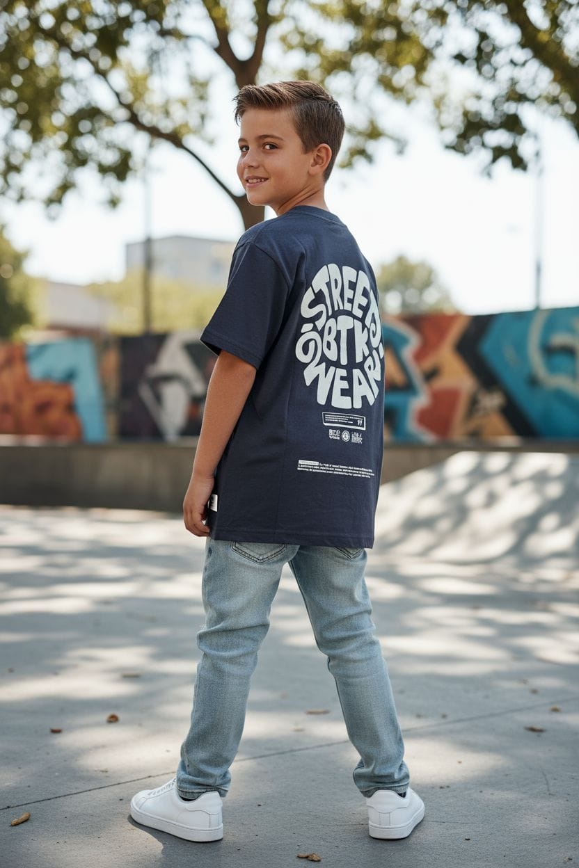Remera estampada kids