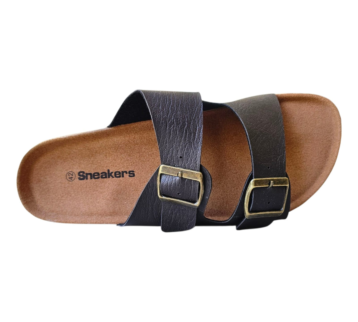 Sandalia doble hebilla