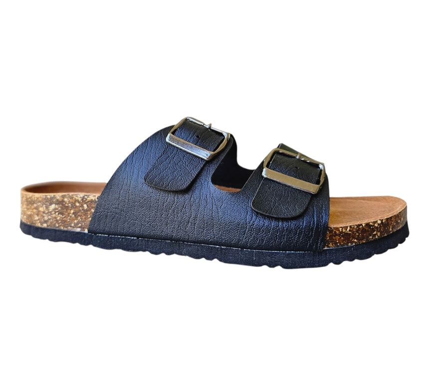 Sandalia doble hebilla