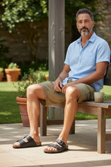 Sandalia doble hebilla