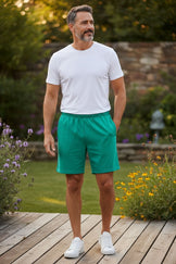 Short unisex en colores de algodon