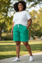 Short unisex en colores de algodon