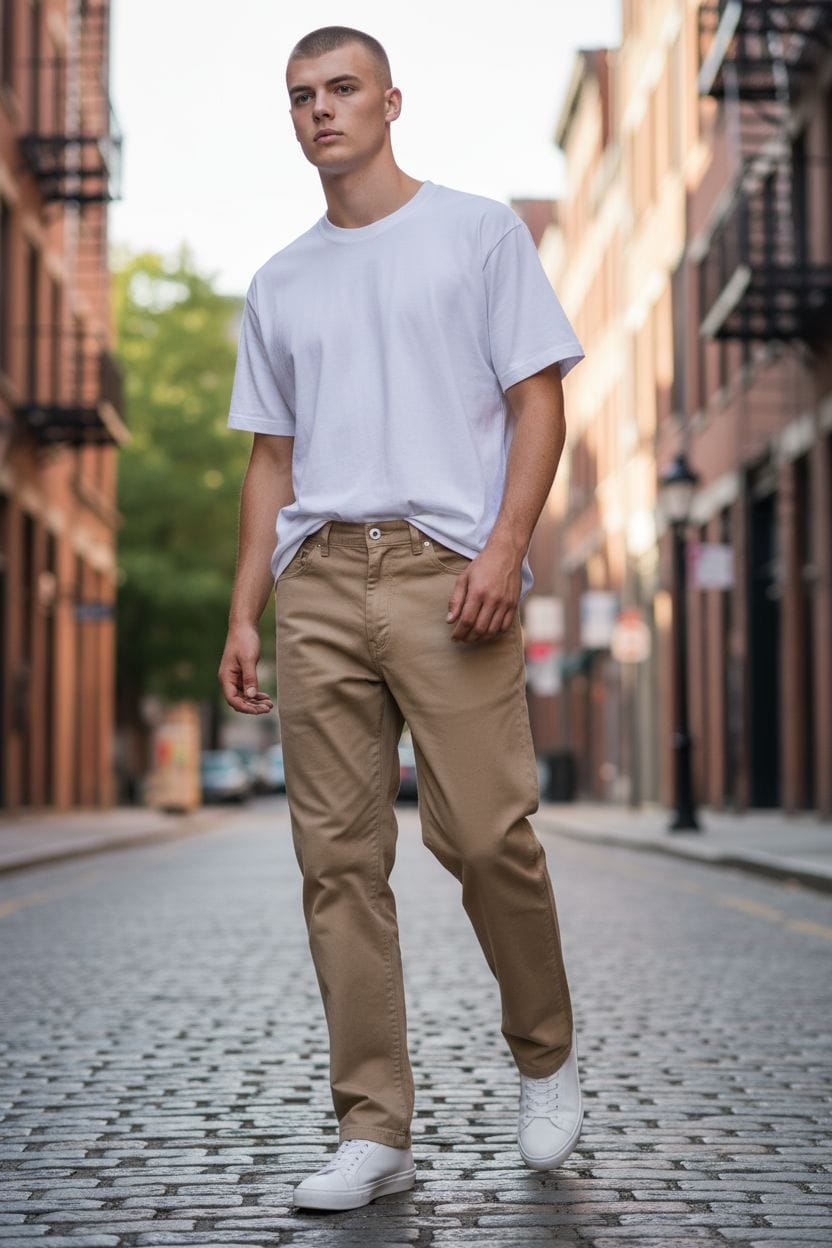 Pantalon beige