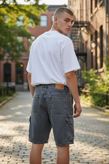 Bermuda blackgrey cargo