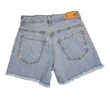 Short de jean desflecado claro