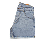 Short de jean desflecado claro