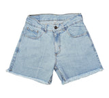 Short de jean desflecado claro