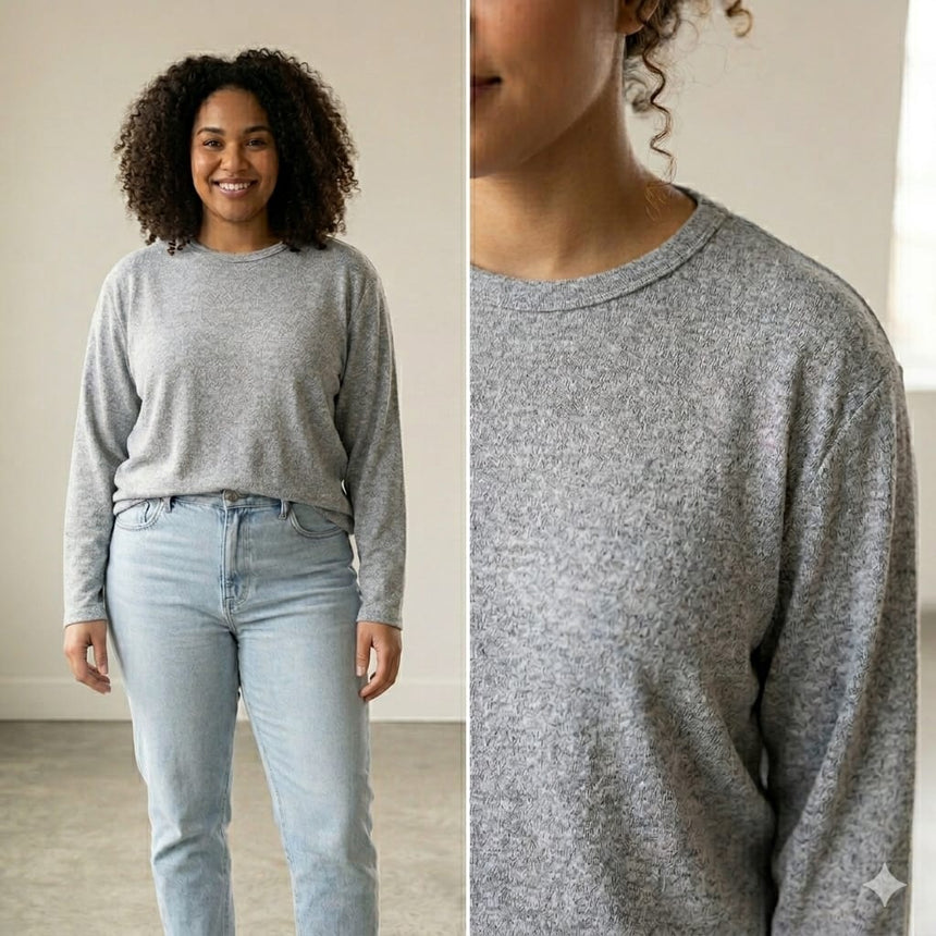 Remera de lanilla