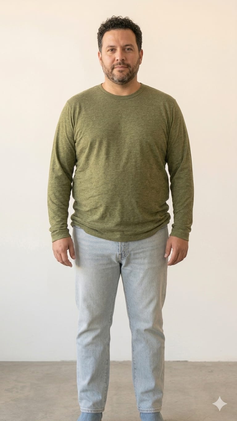 Remera de lanilla