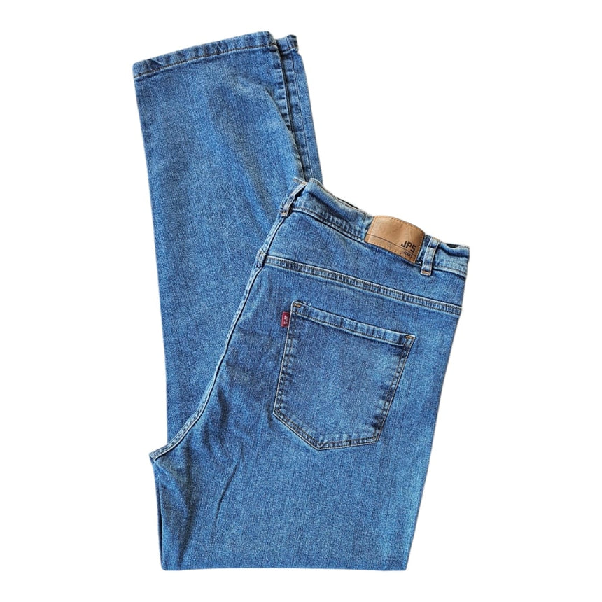 Jean clasico especial azul con spandex