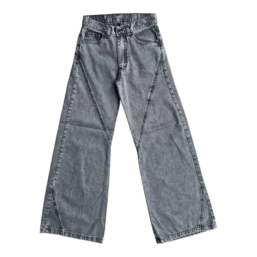 Jean wide leg rigido