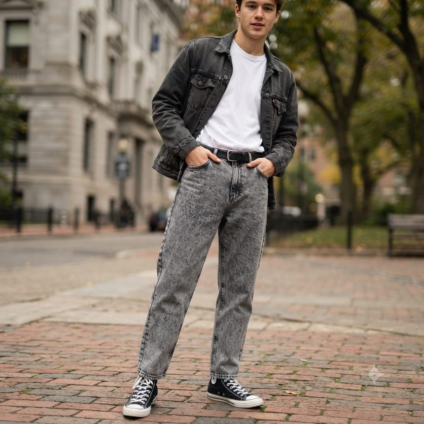 Jean Egardo rigido blackgrey