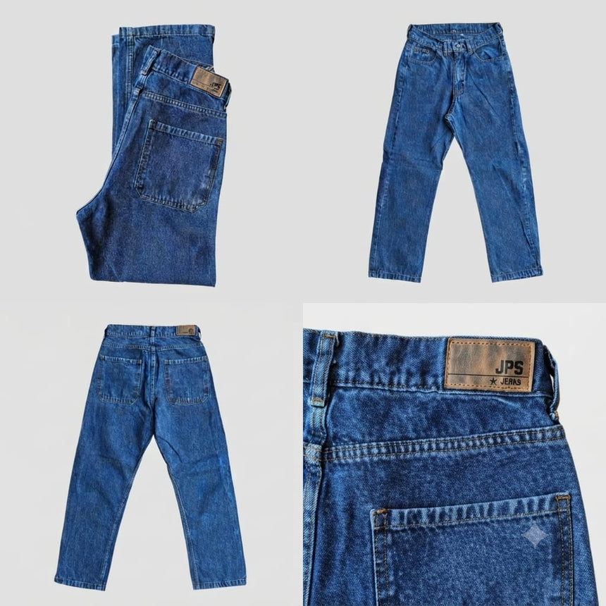 Jean Egardo rigido azul