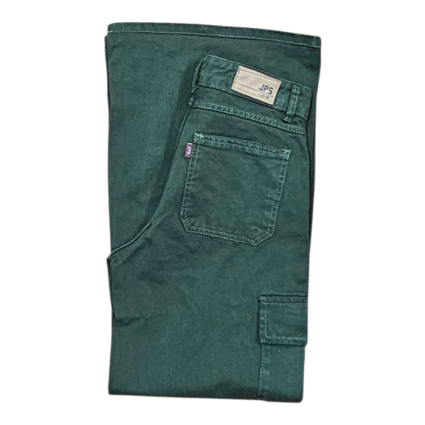 Wide leg cargo verde