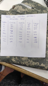 Babucha cargo camuflada