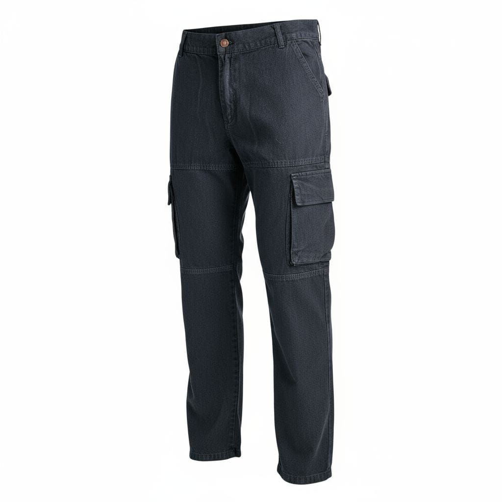 Pantalon cargo ancho