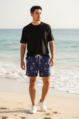 Short playa estampado