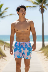 Short playa estampado