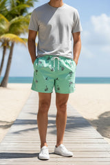Short playa estampado