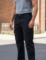 Pantalon cargo de hombre sin licra