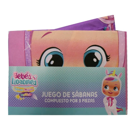 Juego Sábanas Infantil Bebés Llorones