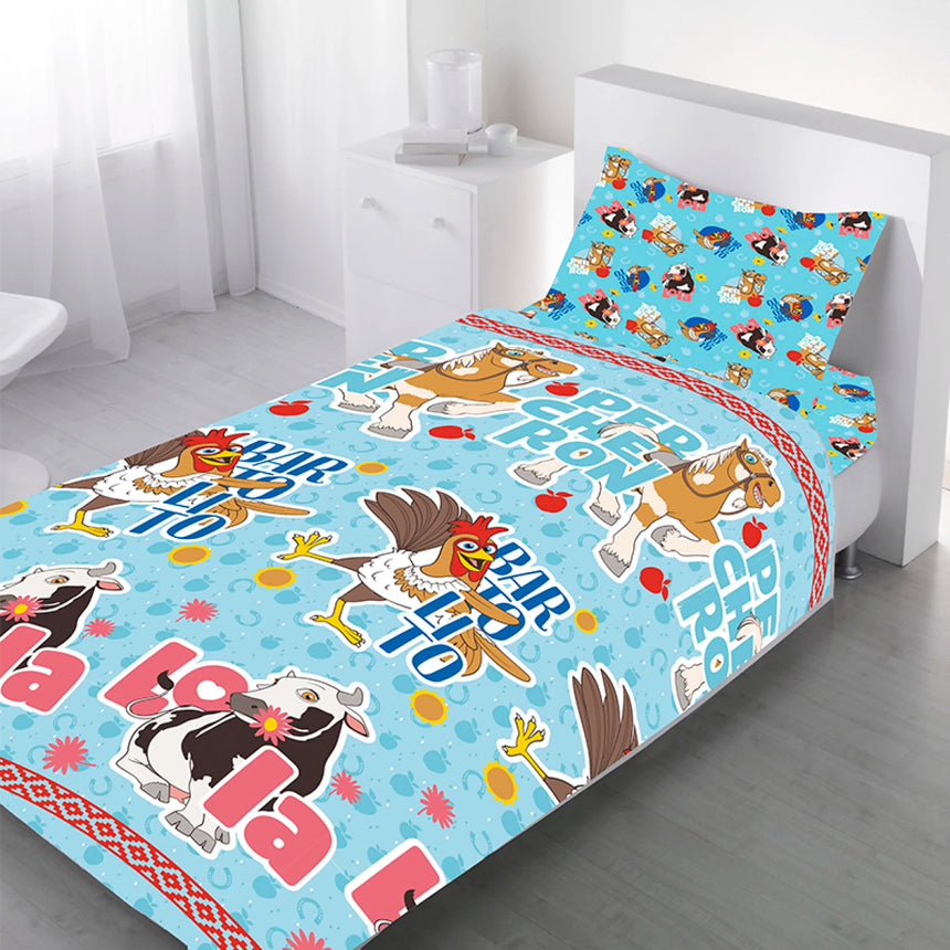 Juego Sábanas Infantiles Granja de Zenon