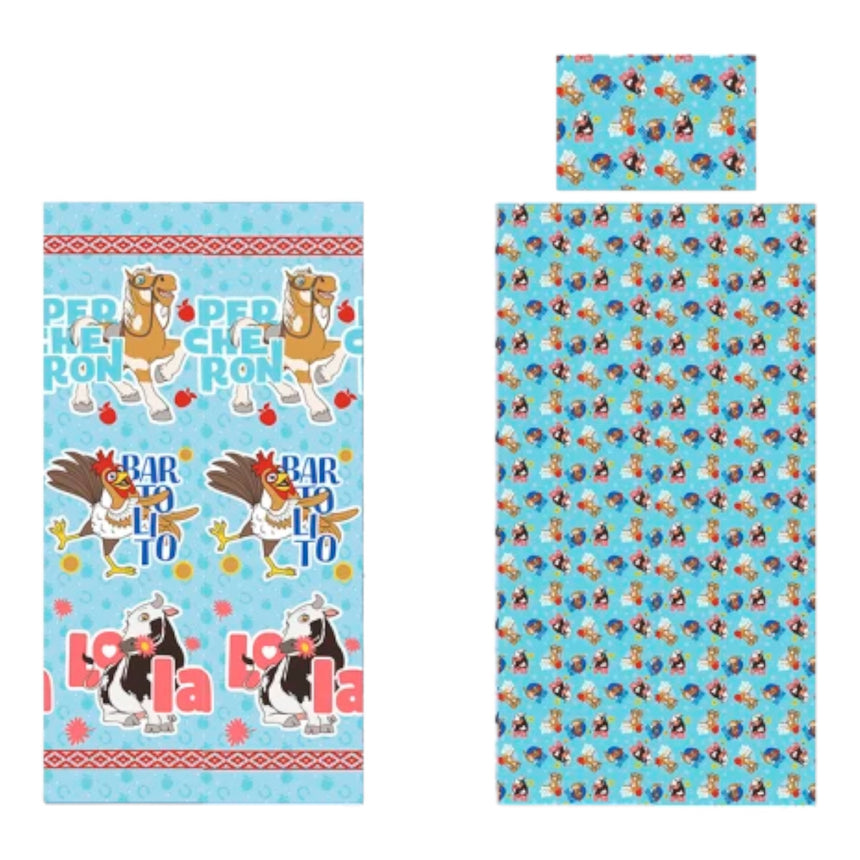 Juego Sábanas Infantiles Granja de Zenon