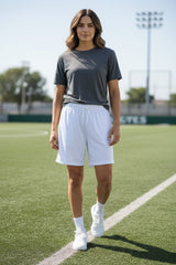 short blanco deportivo