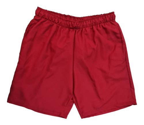 Short De Playa Con Forro