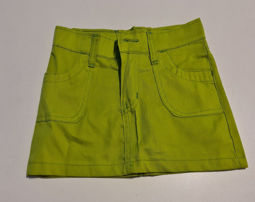 Minifalda De Colores Para Niñas