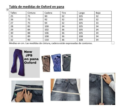 Pantalon Jps En Pana Oxford