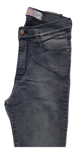 skinny black/grey