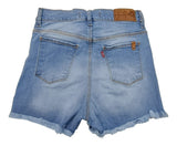 Short De Jean Desflecado Con Roturas