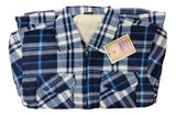 Campera Tipo Tartán Con Corderito