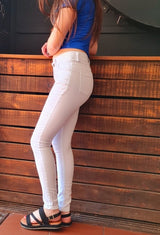 Jean blanco
