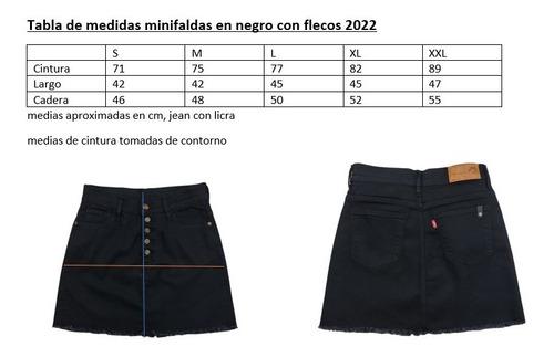 Minifalda Black Grey