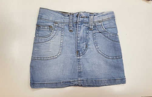 Minifalda Jean Niña