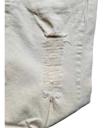 Jean Crudo Con Roturas