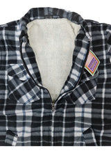 Campera Tipo Tartán Con Corderito