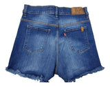 Short De Jean Desflecado Con Roturas