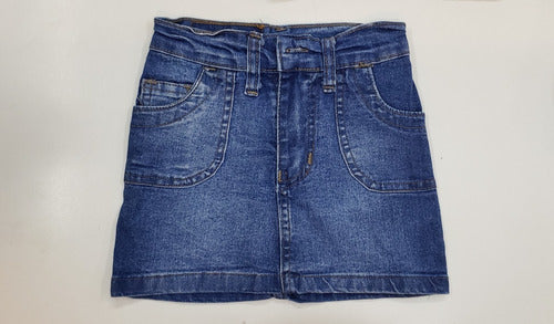 Minifalda Jean Niña