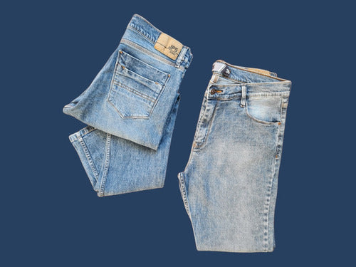 Jean Para Hombre Nevado