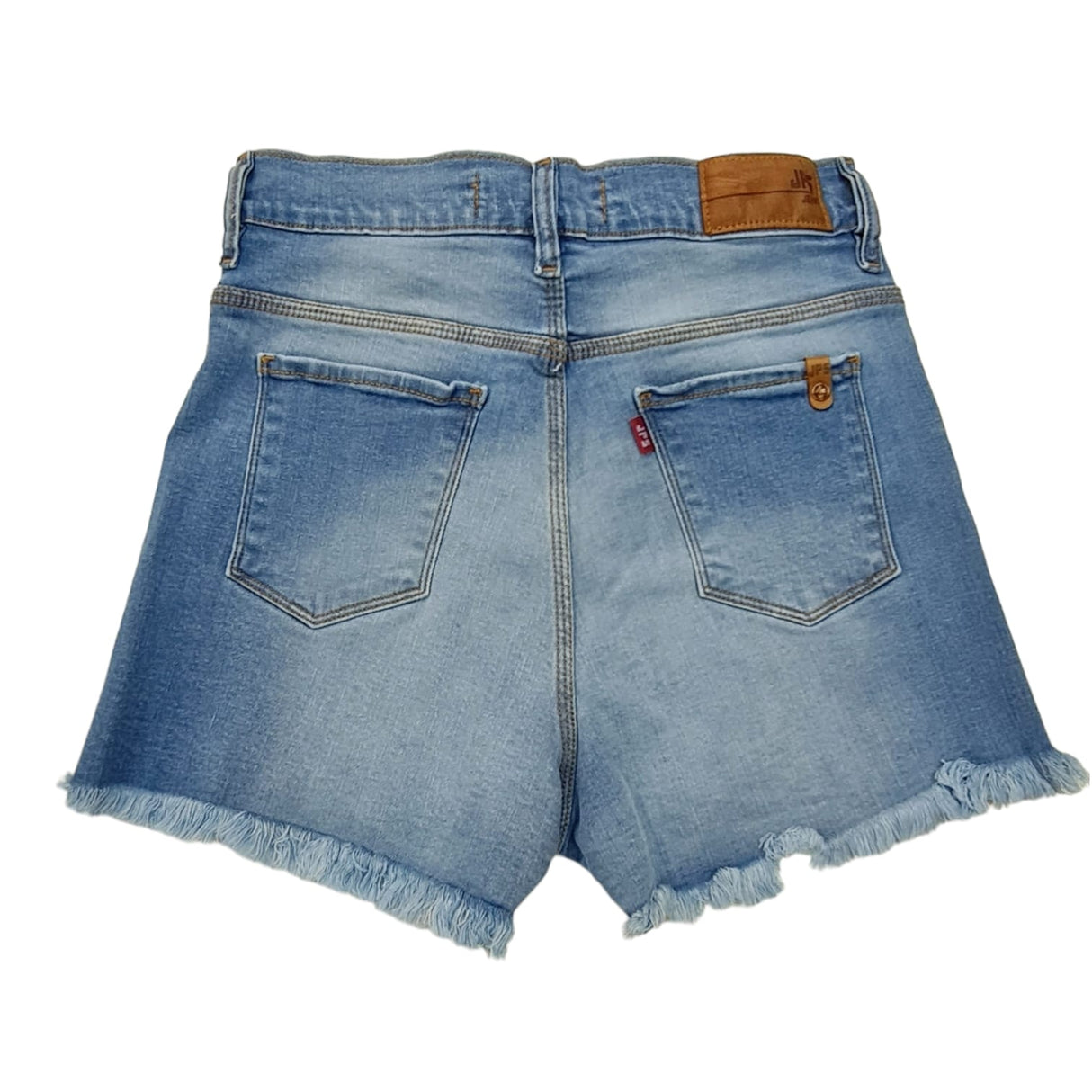 short de jean desflecado y con bigotes