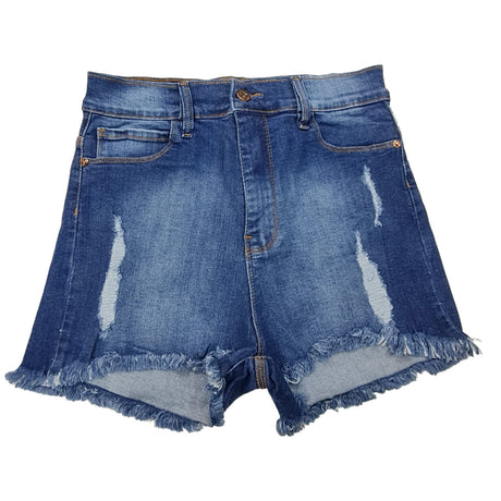 short de jean desflecado con roturas