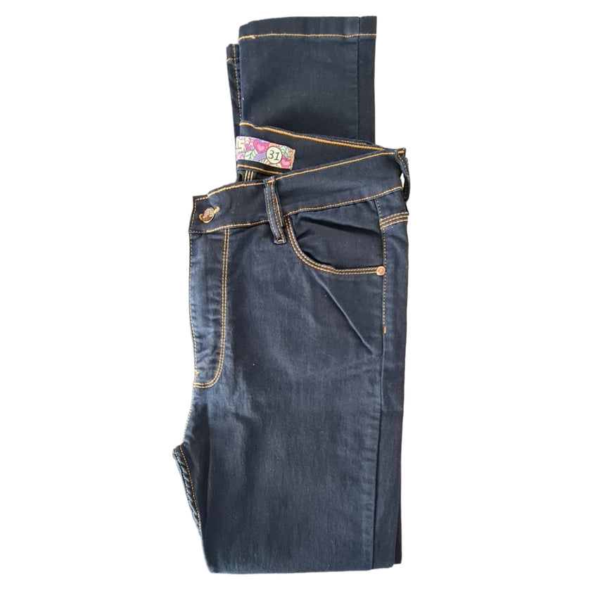 skinny blue