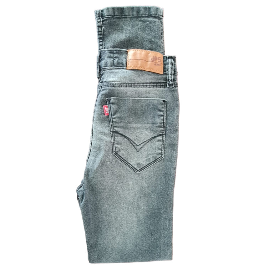 Skinny tiro bajo black/grey localizado