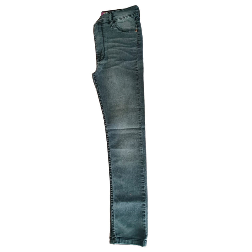 Skinny tiro bajo black/grey bigotes