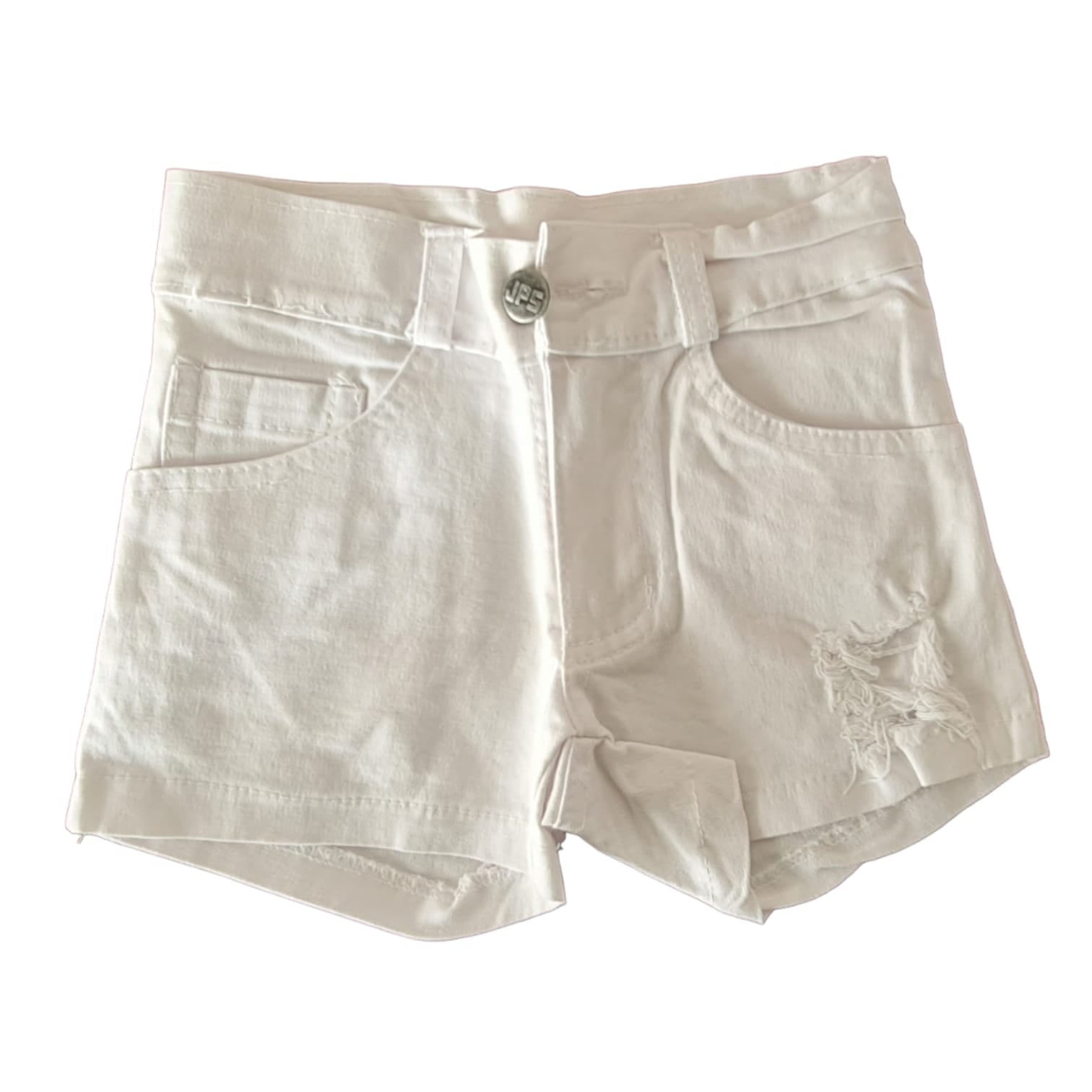 Short blanco online niña